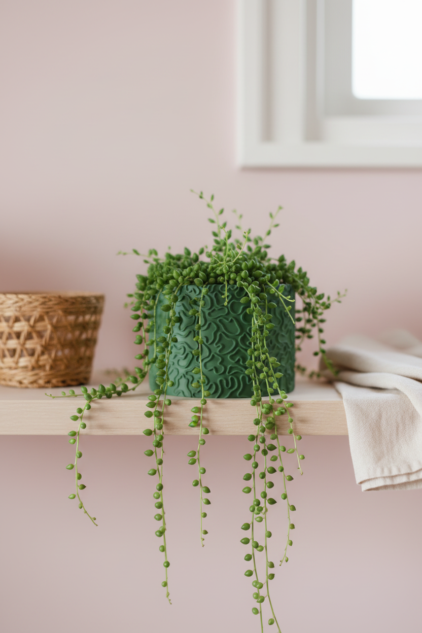 Coral Pattern Planter — Set of Three