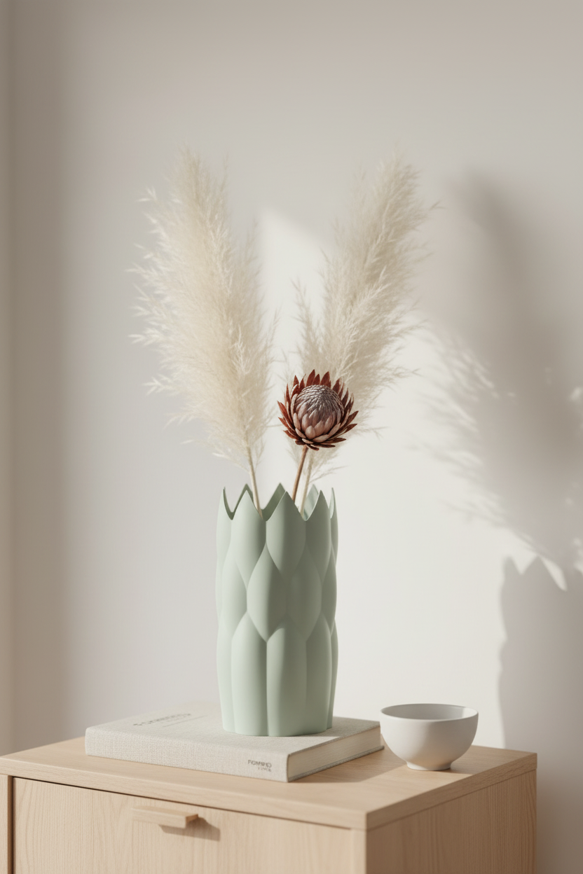 Geometric Bloom Vase