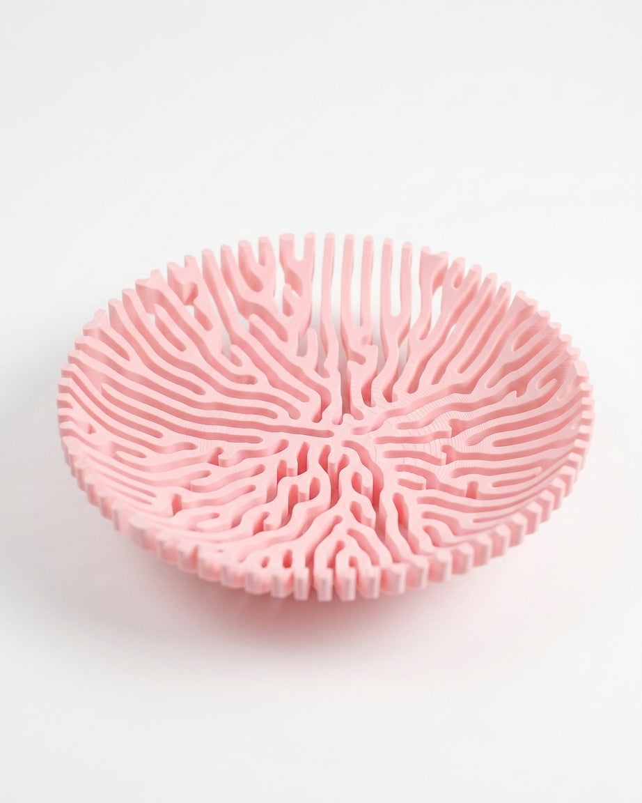 Coral Catch-All Bowl – Decorative Trinket & Key Bowl