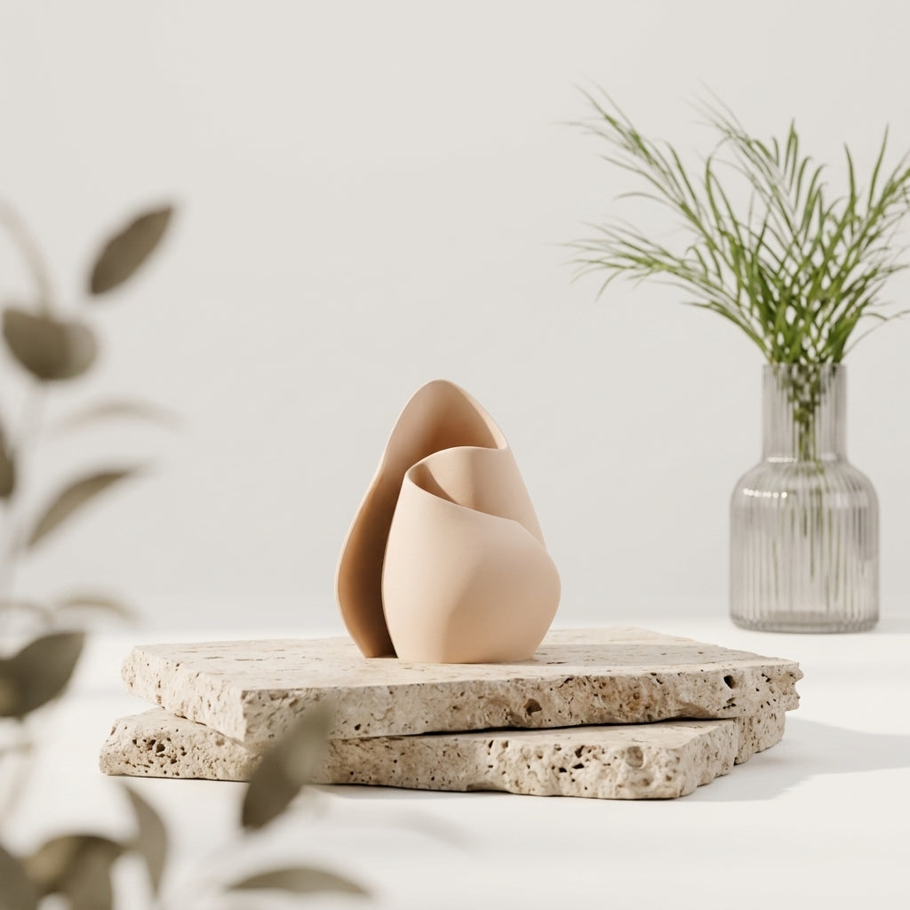 Single Sheet Flowing Vase 2
