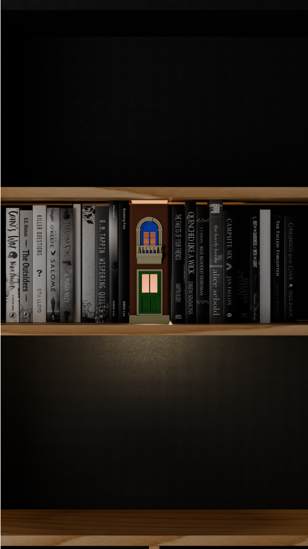 Miniature Door and Window Book Nook Insert