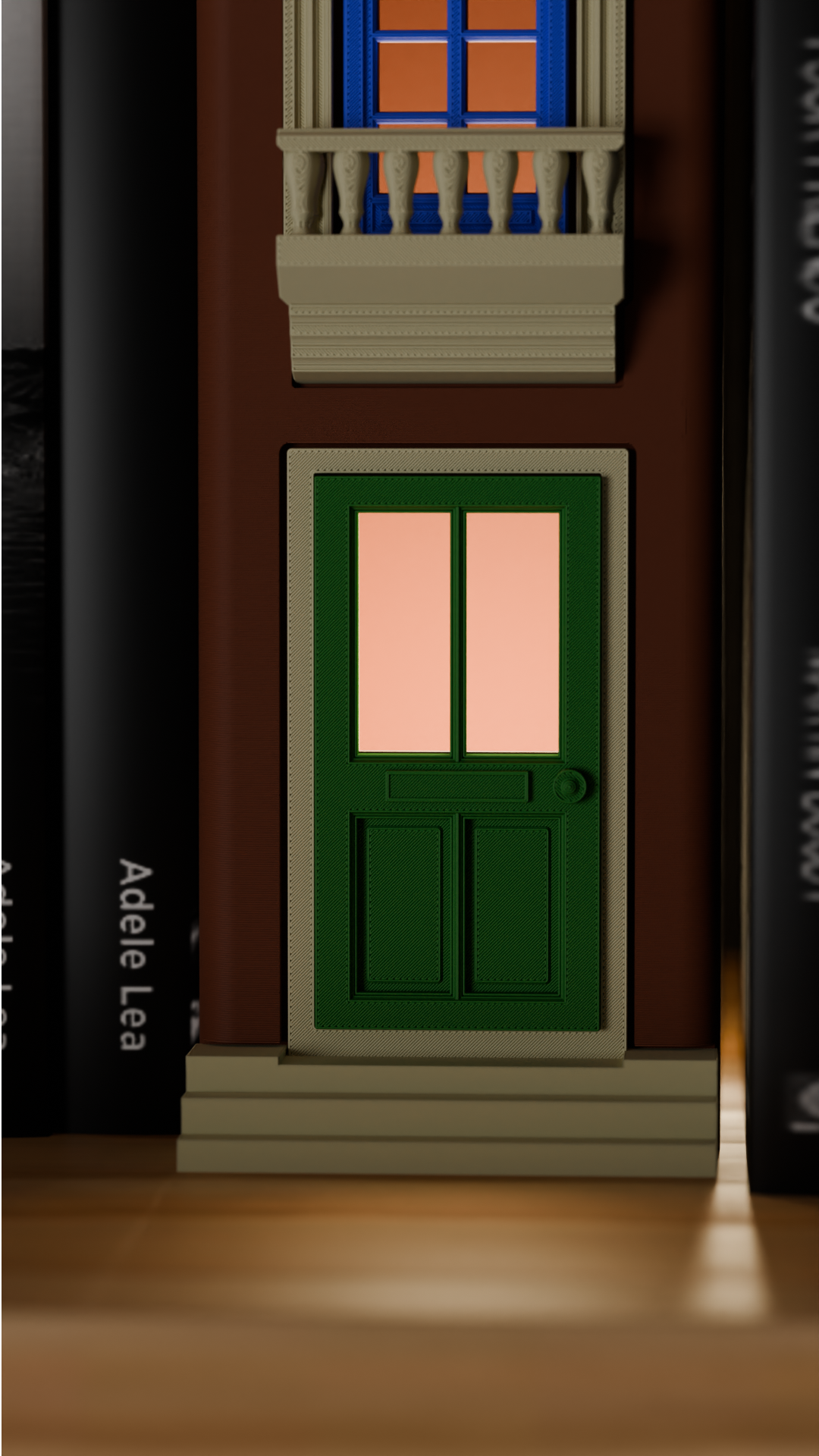 Miniature Door and Window Book Nook Insert