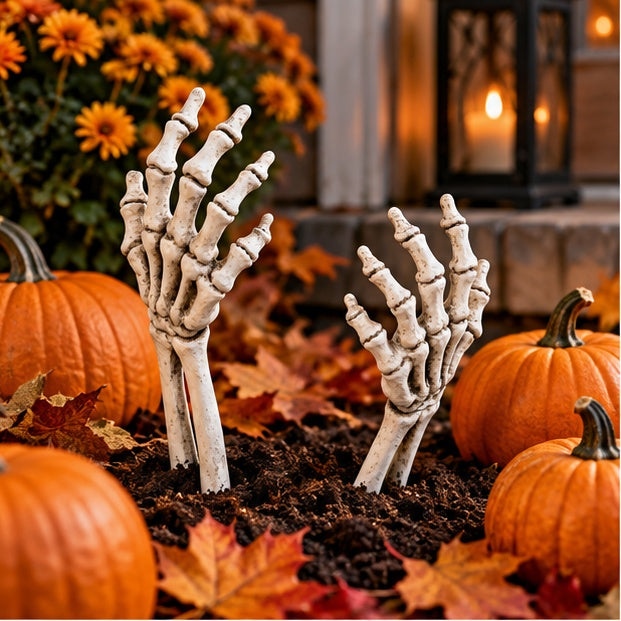 Skeleton Hands from the Ground