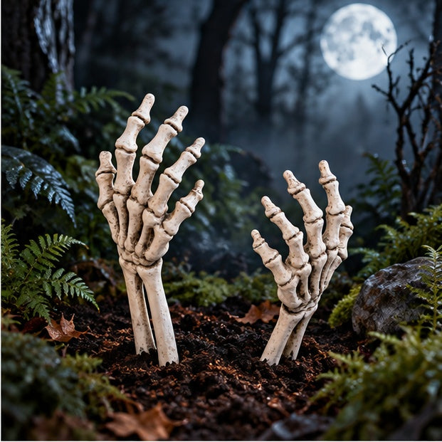 Skeleton Hands from the Ground