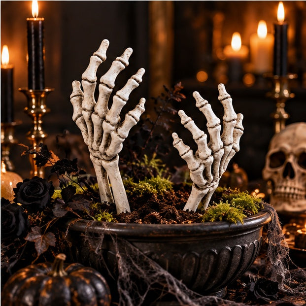 Skeleton Hands from the Ground