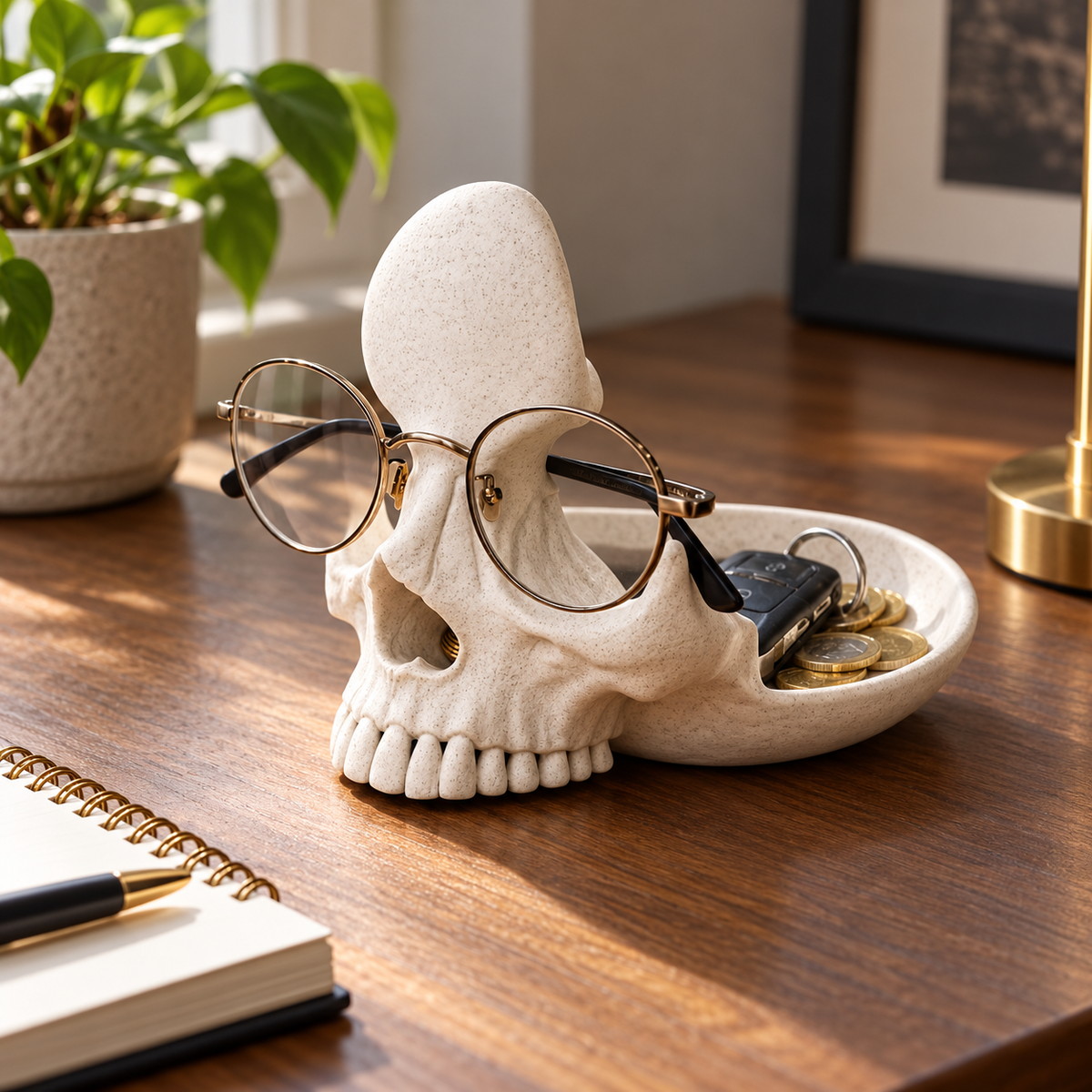 Skull Glasses Holder/Catchall