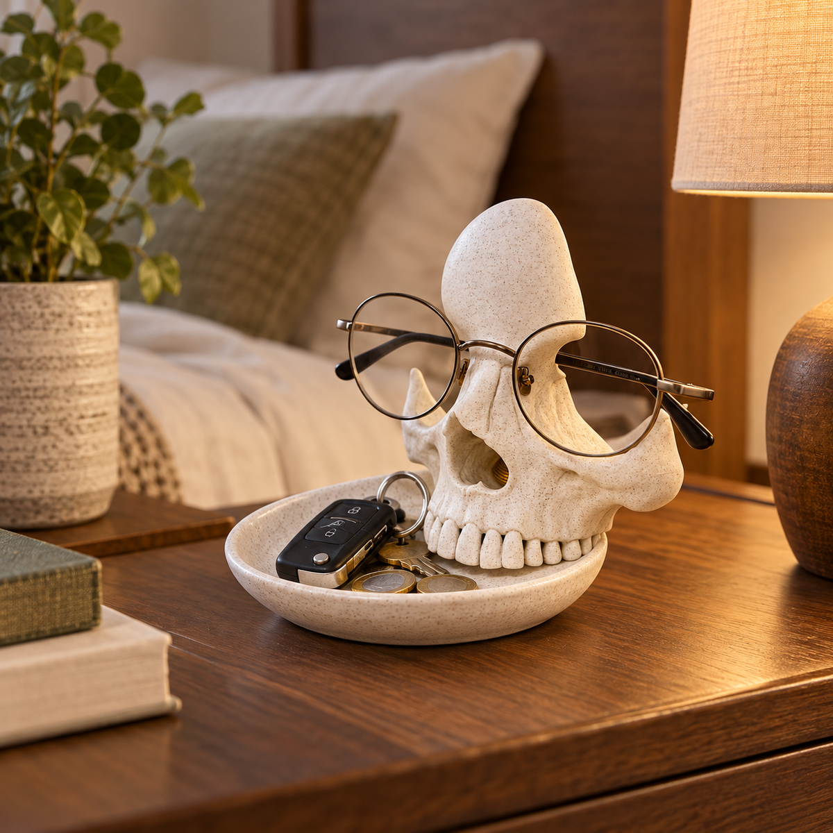 Skull Glasses Holder/Catchall