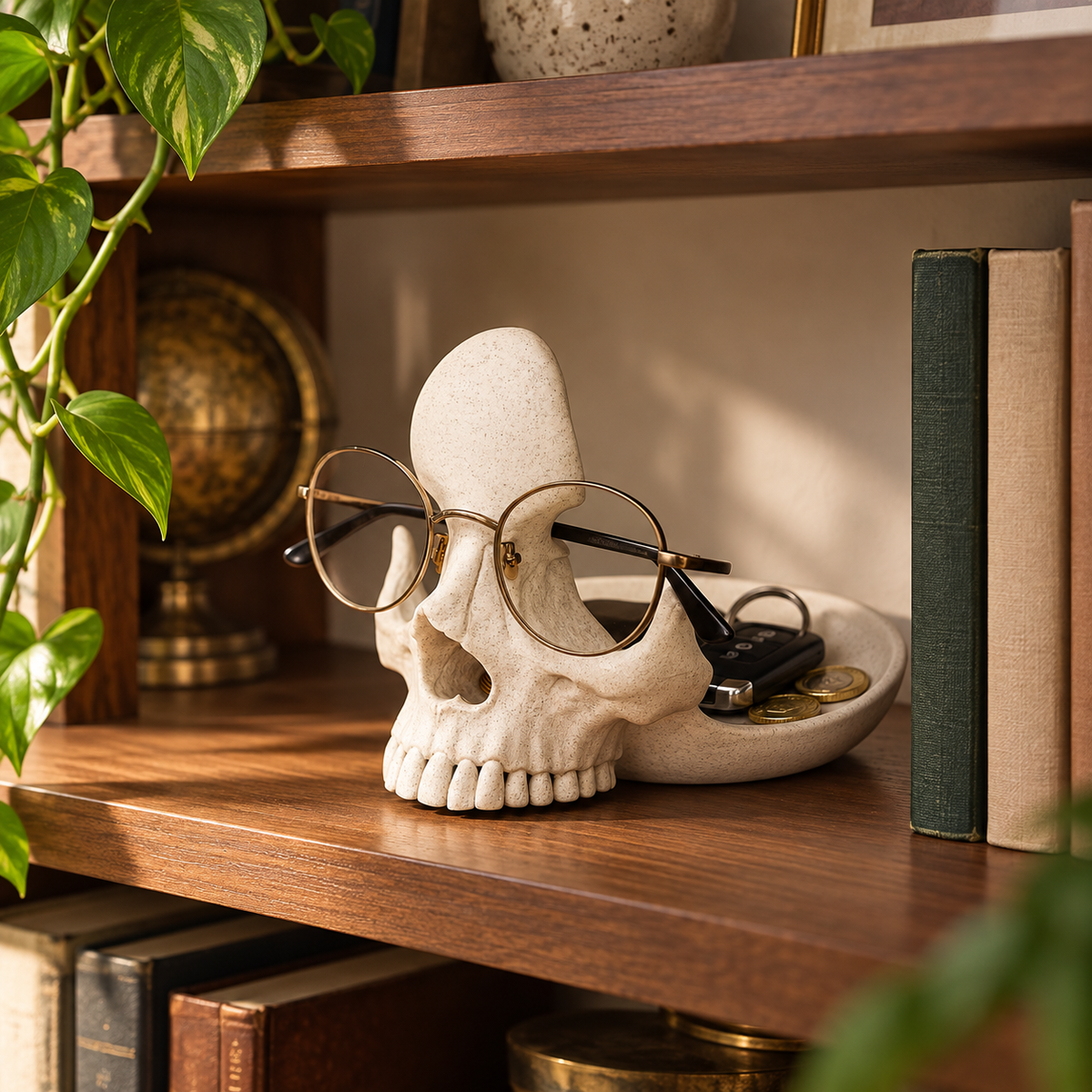 Skull Glasses Holder/Catchall