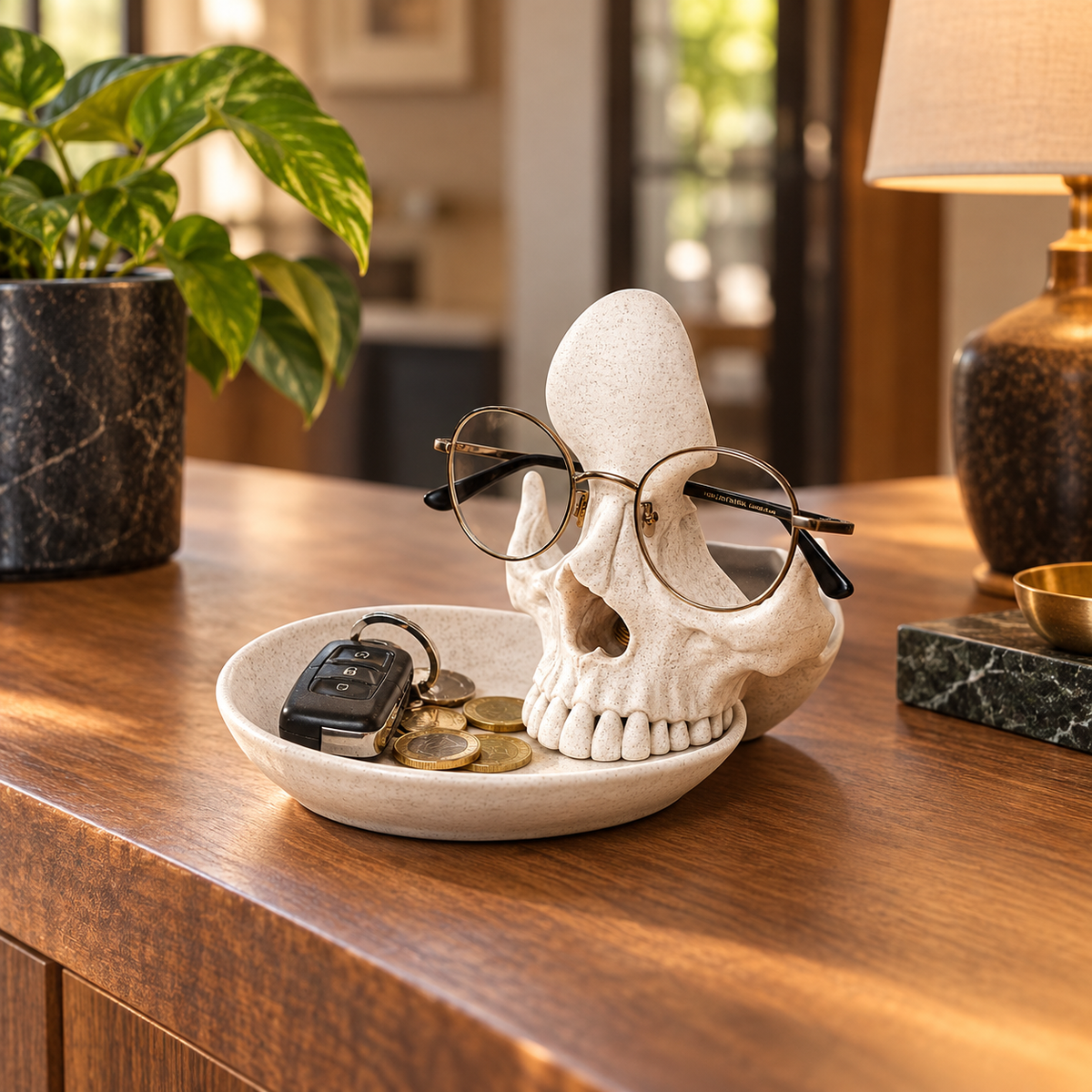 Skull Glasses Holder/Catchall