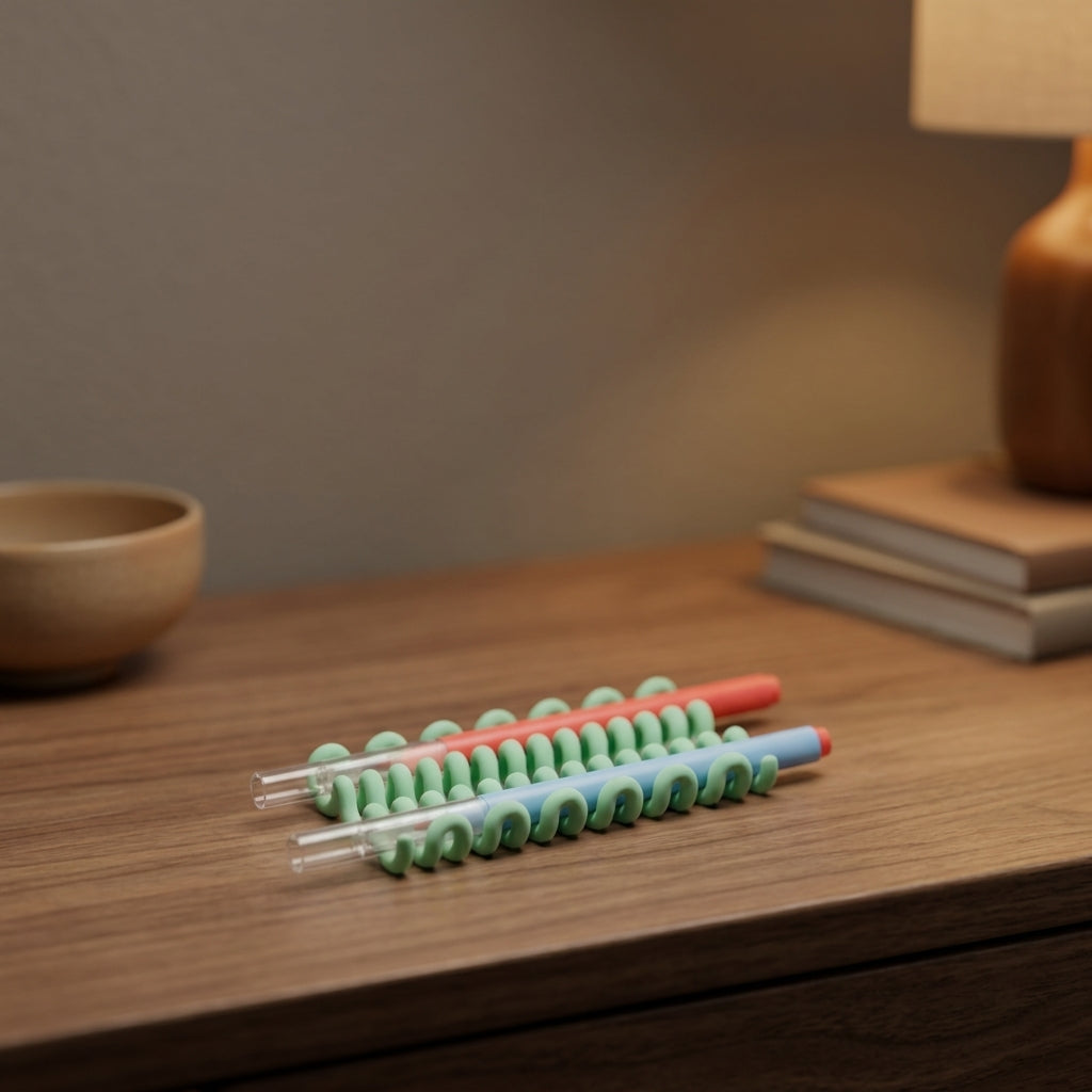 Wibble Wobble Desktop Pen Tray smaller render 04