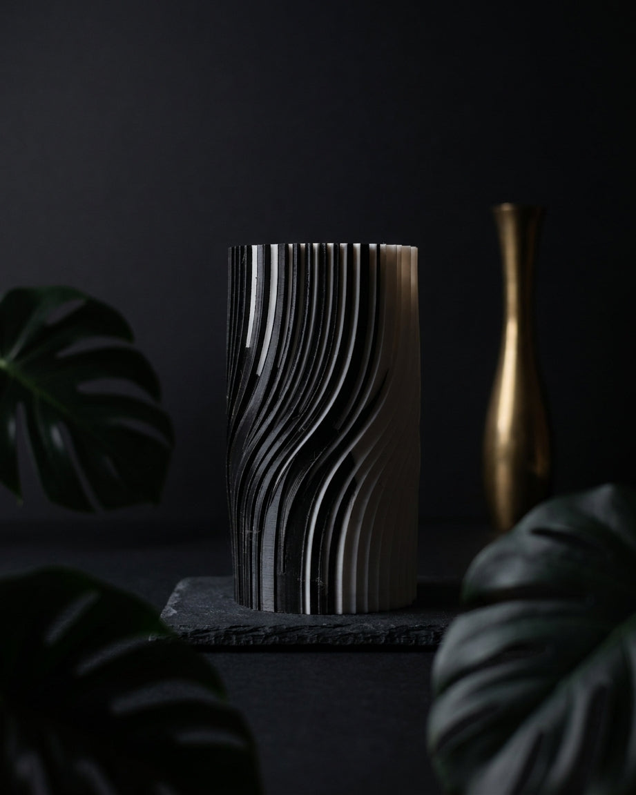 Dual Phase Vase held in hands
