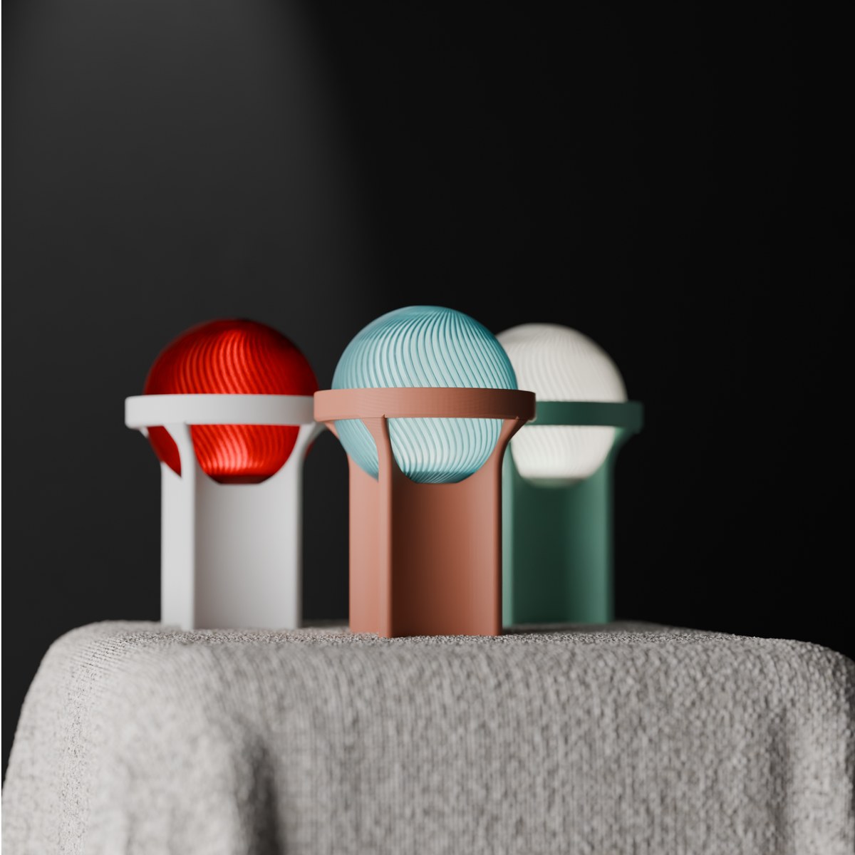 Modern Sphere Tealight Holder