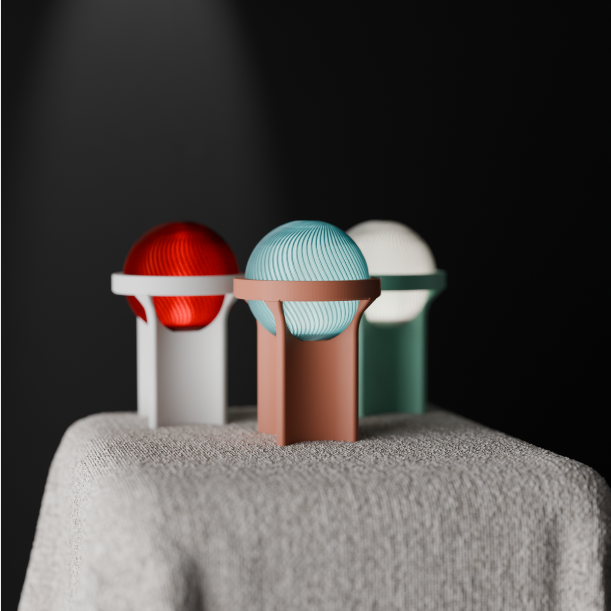 Modern Sphere Tealight Holder