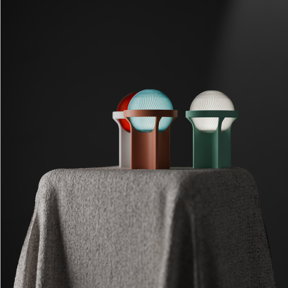 Modern Sphere Tealight Holder