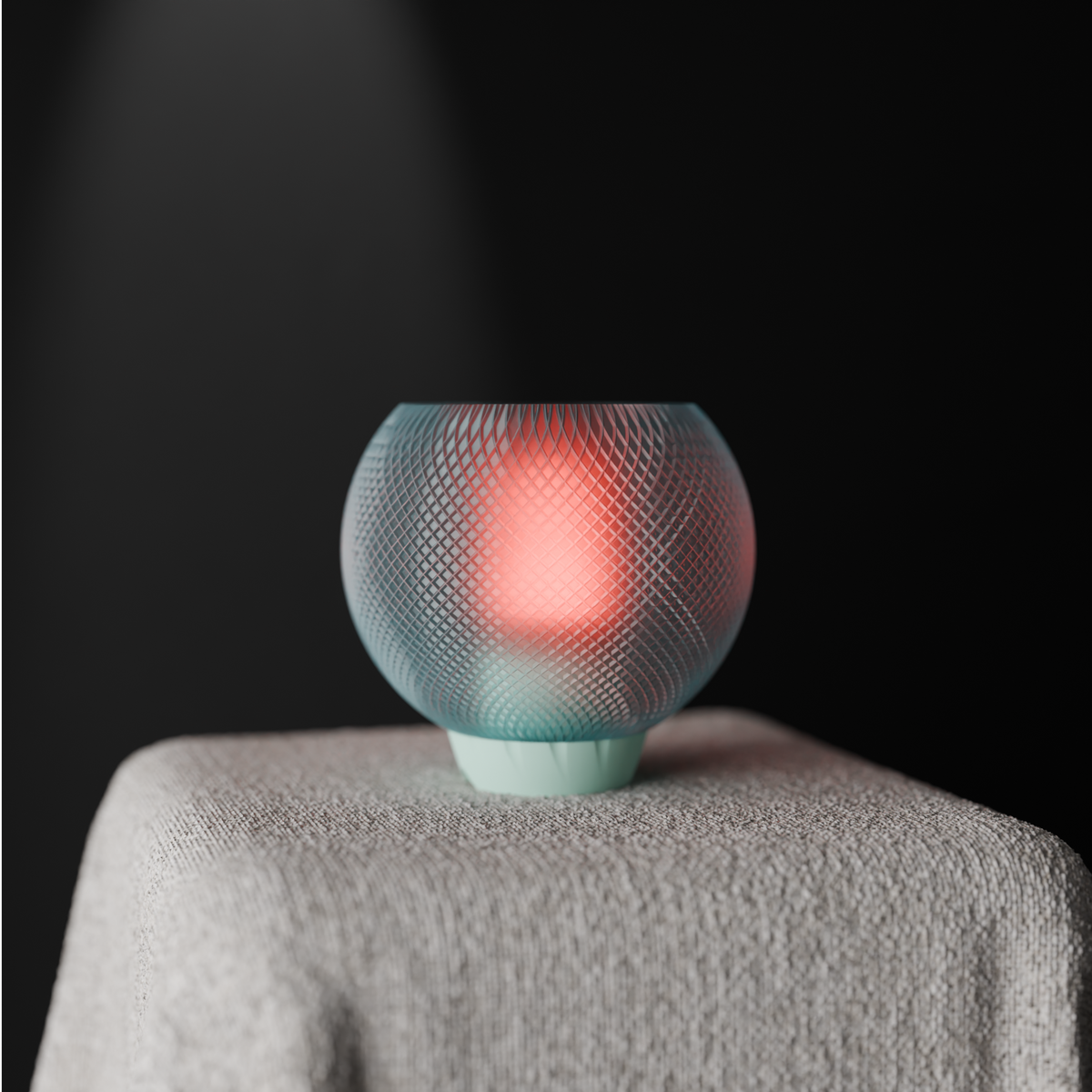 TwistGlow Modern Table Lamp