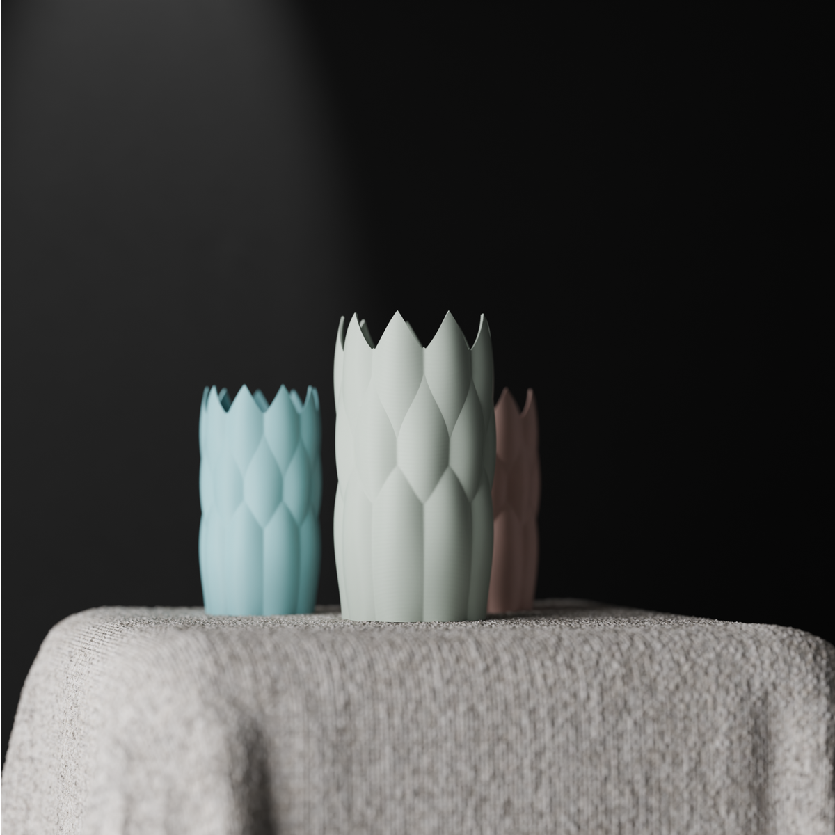 Geometric Bloom Vase