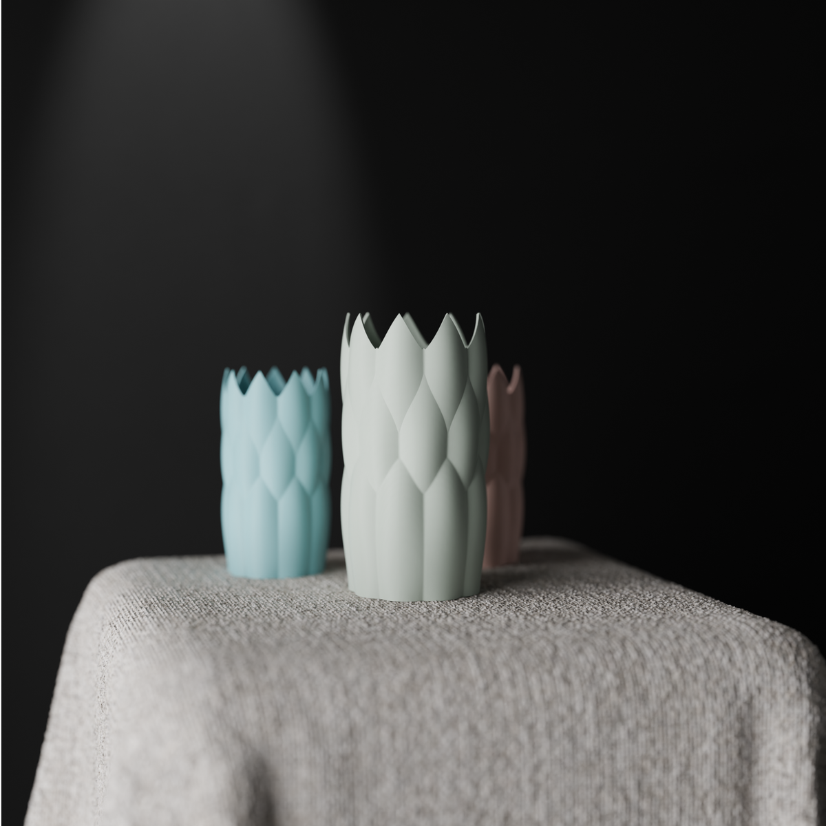 Geometric Bloom Vase