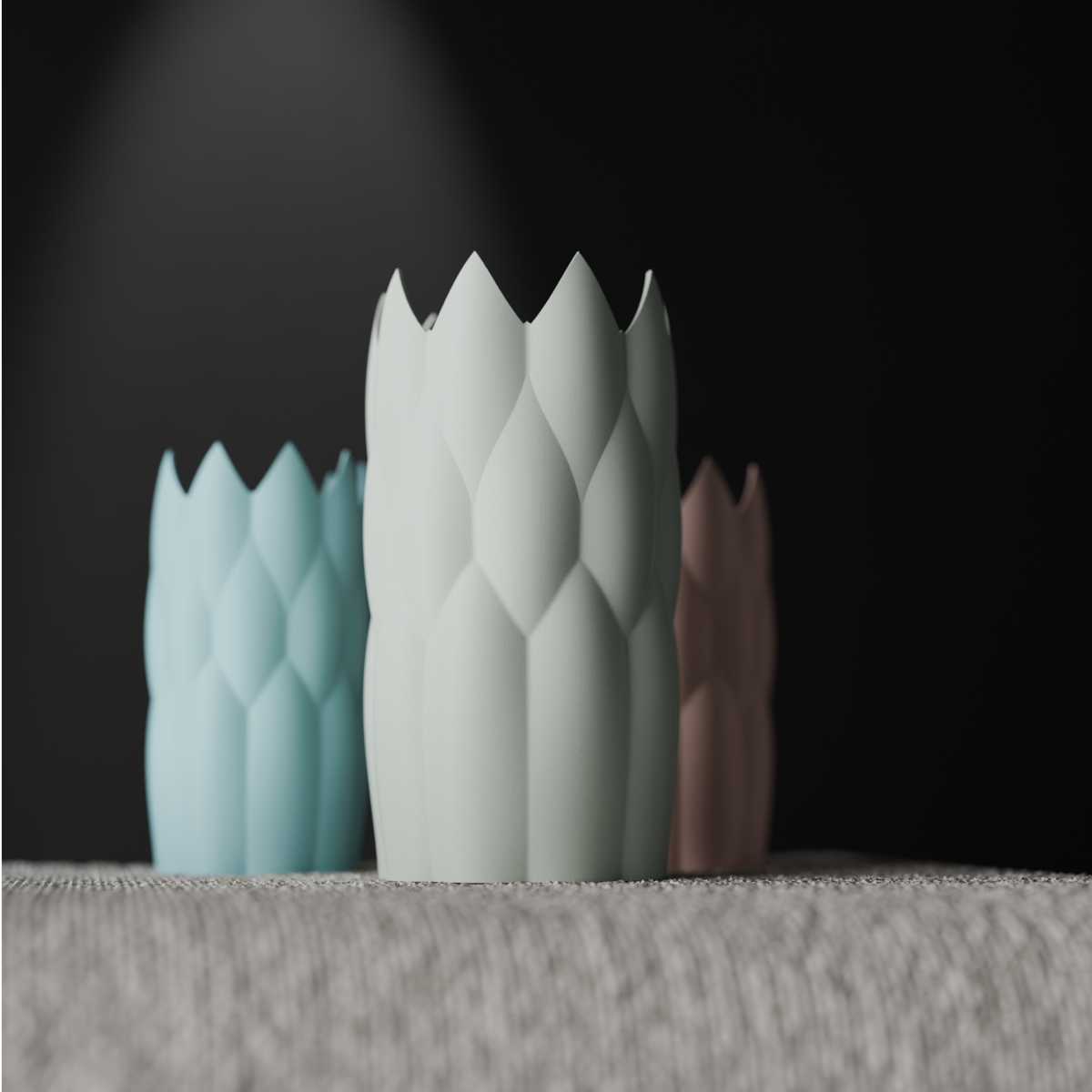 Geometric Bloom Vase