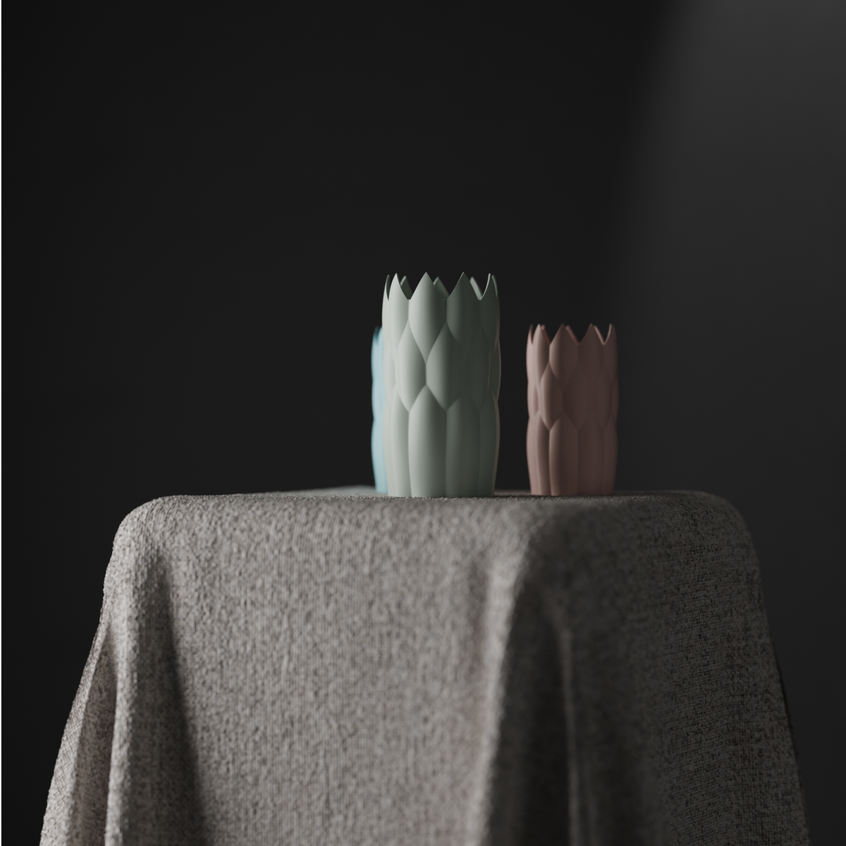 Geometric Bloom Vase