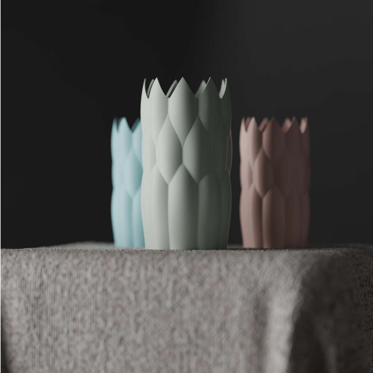 Geometric Bloom Vase