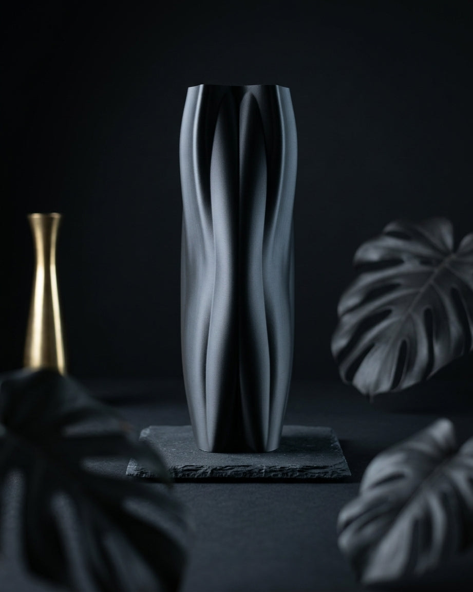 Organic Wave Vase - sq_mid_3_08