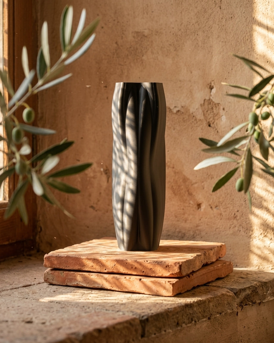 Organic Wave Vase - sq_mid_3_09