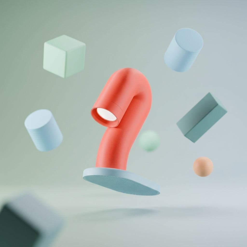 Wibble Desk Lamp - render view