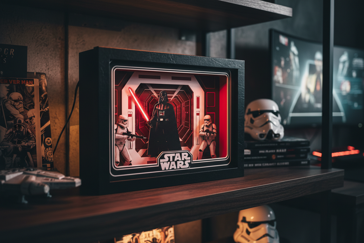 Star Wars - Boarding of the Tantive IV Shadow Box