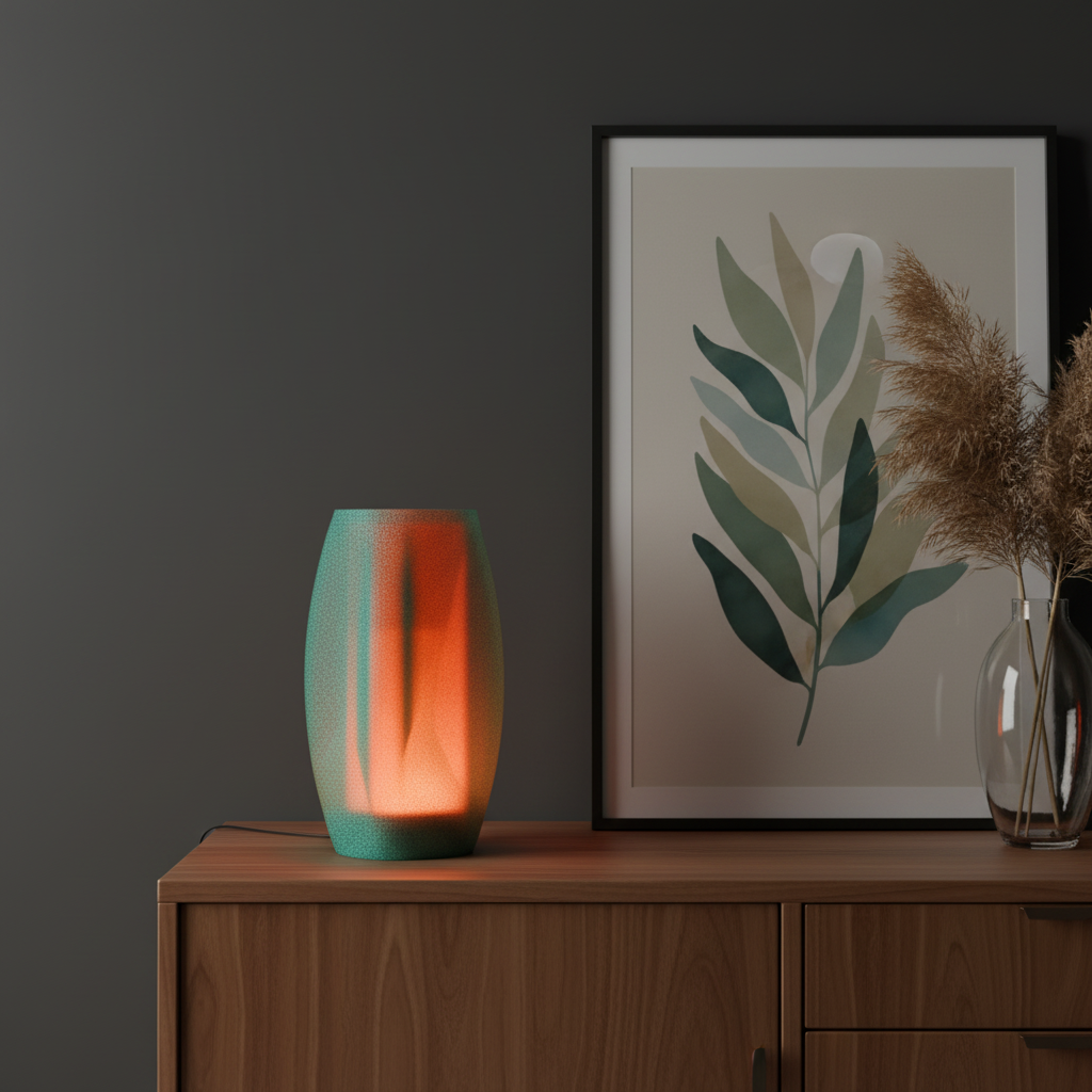 Geometric Glow Table Lamp