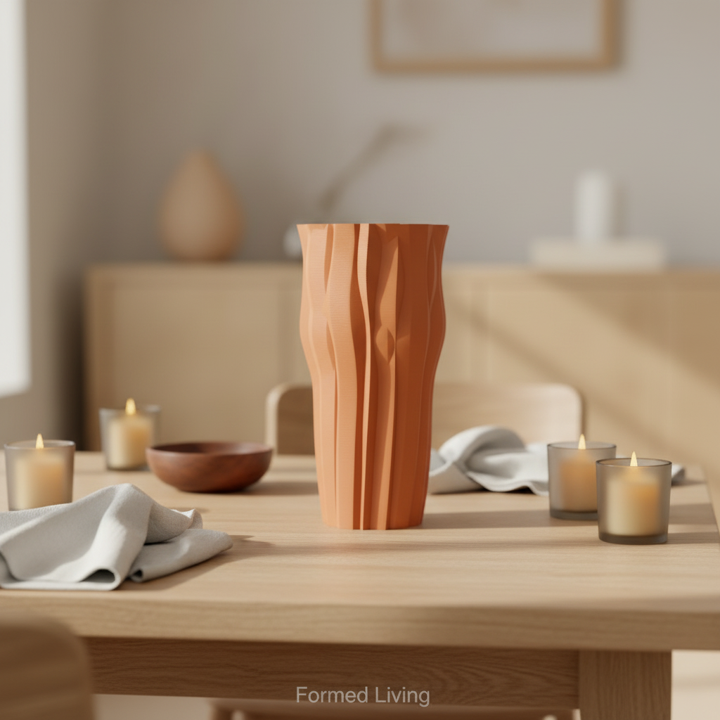 Woodlike Vase
