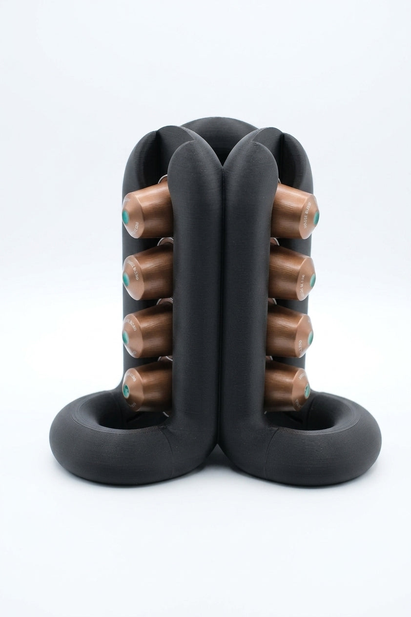 Three-Way Wibble Coffee Pod Holder tri render 02