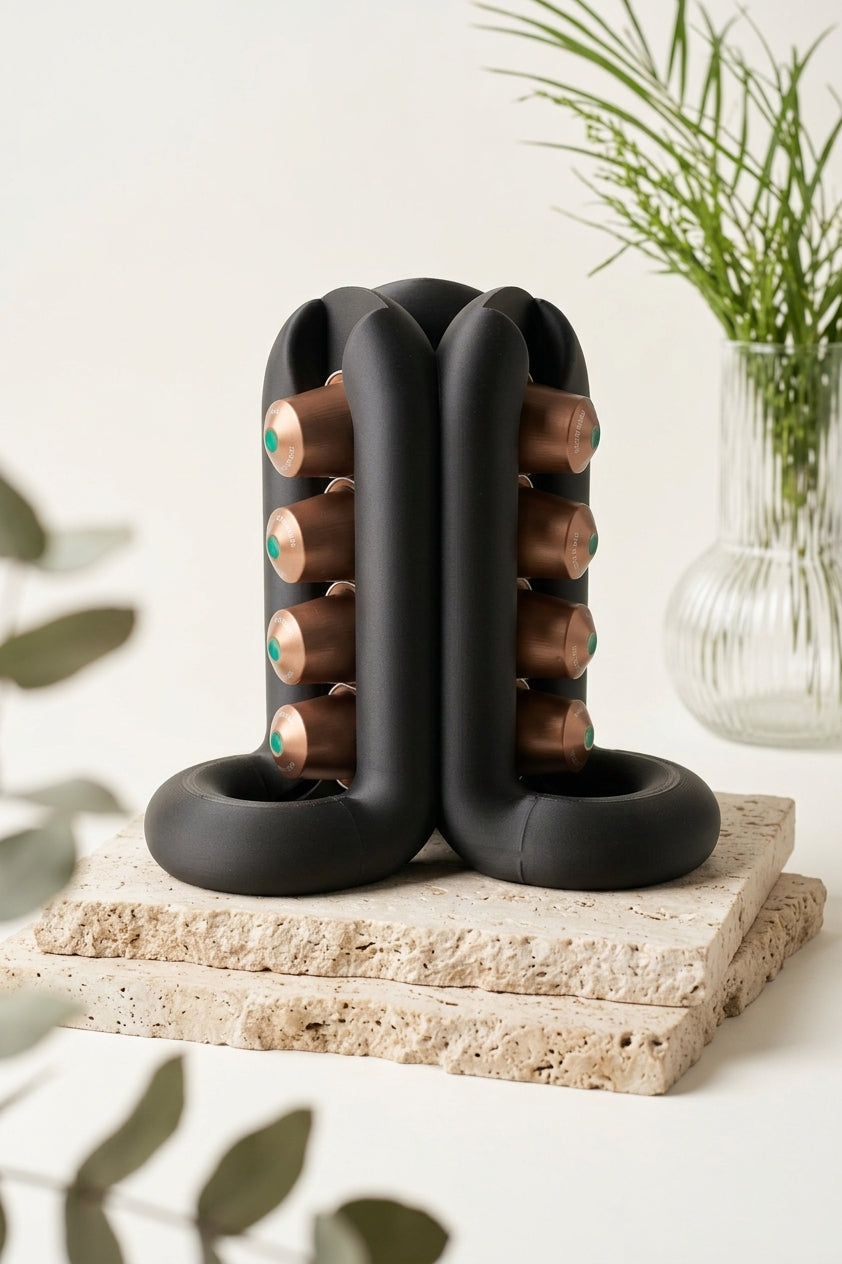 Three-Way Wibble Coffee Pod Holder tri render 06