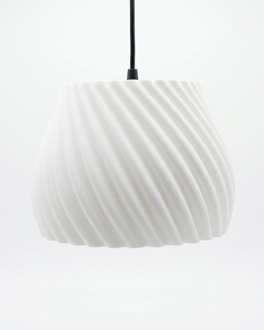 Elegant Twisted E27 Pendant Lampshade - twisted_02