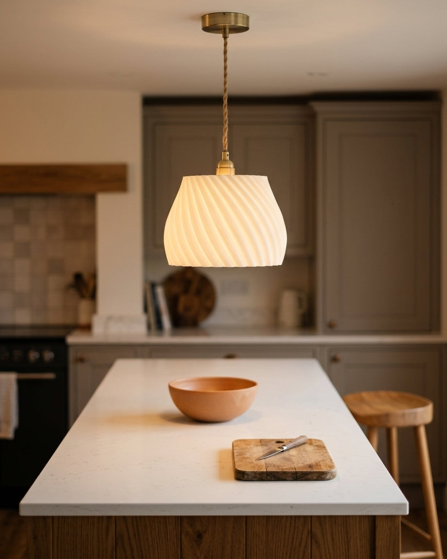 Elegant Twisted E27 Pendant Lampshade - twisted_05