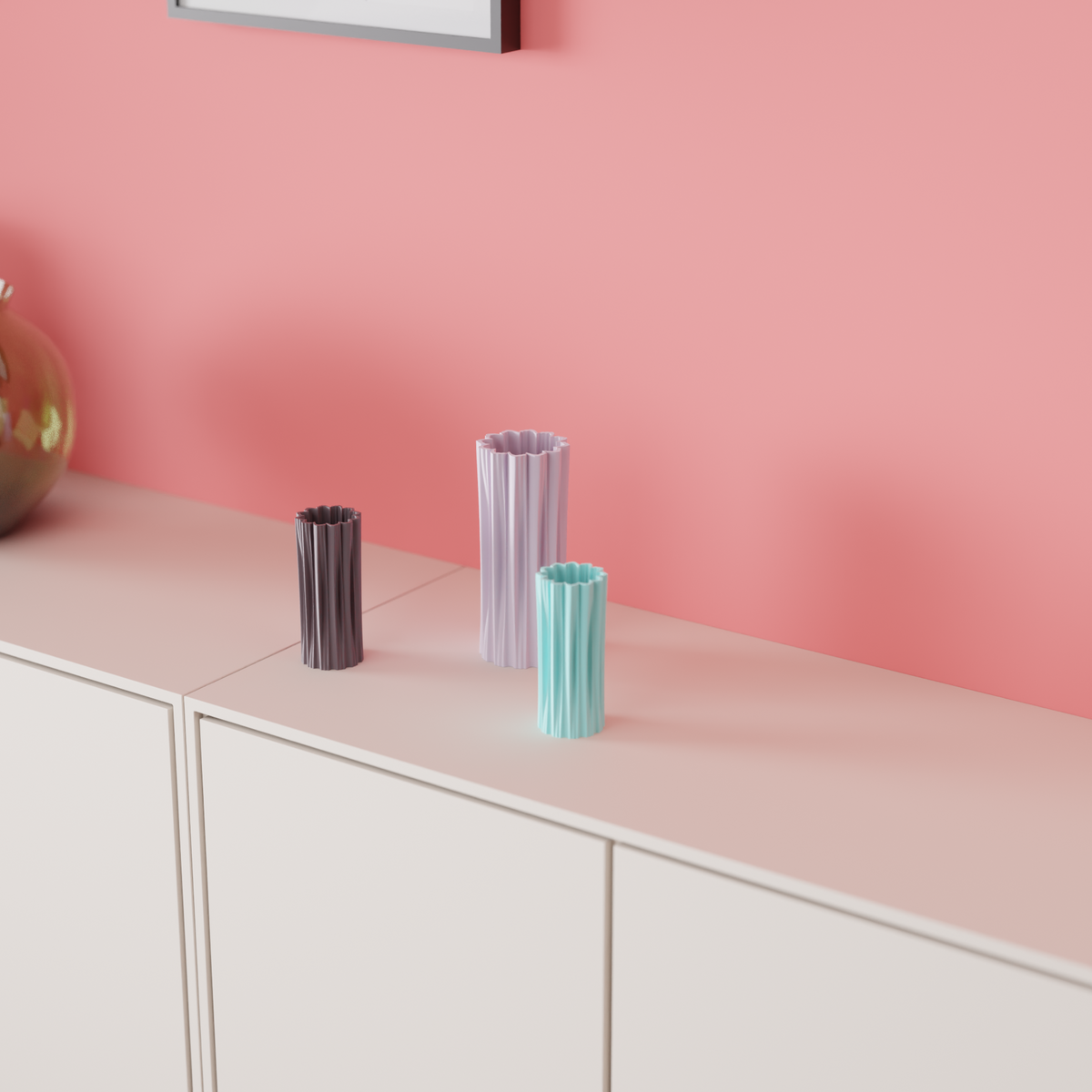 Twist Flow Decorative Vase