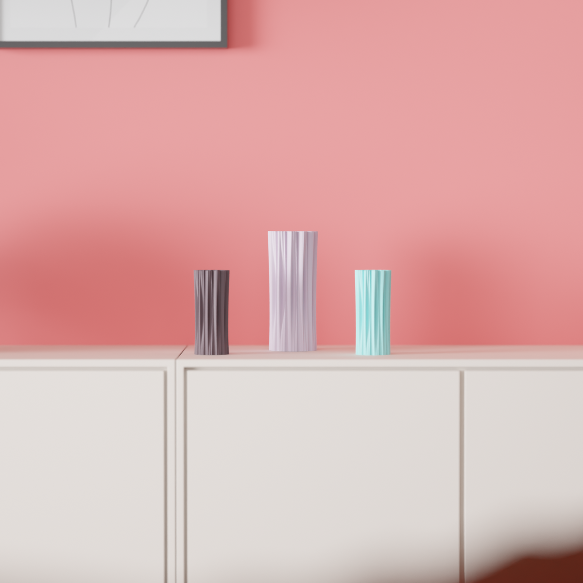 Twist Flow Decorative Vase