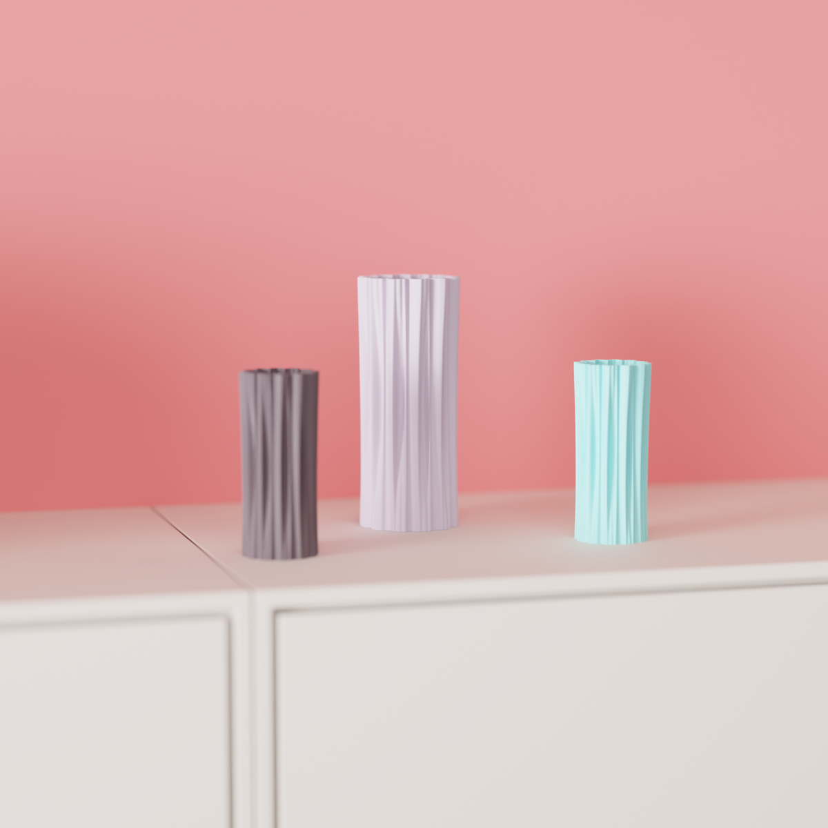 Twist Flow Decorative Vase