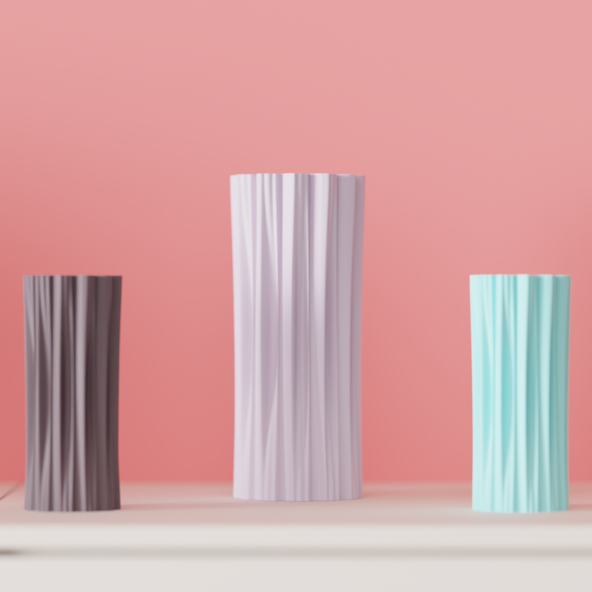 Twist Flow Decorative Vase