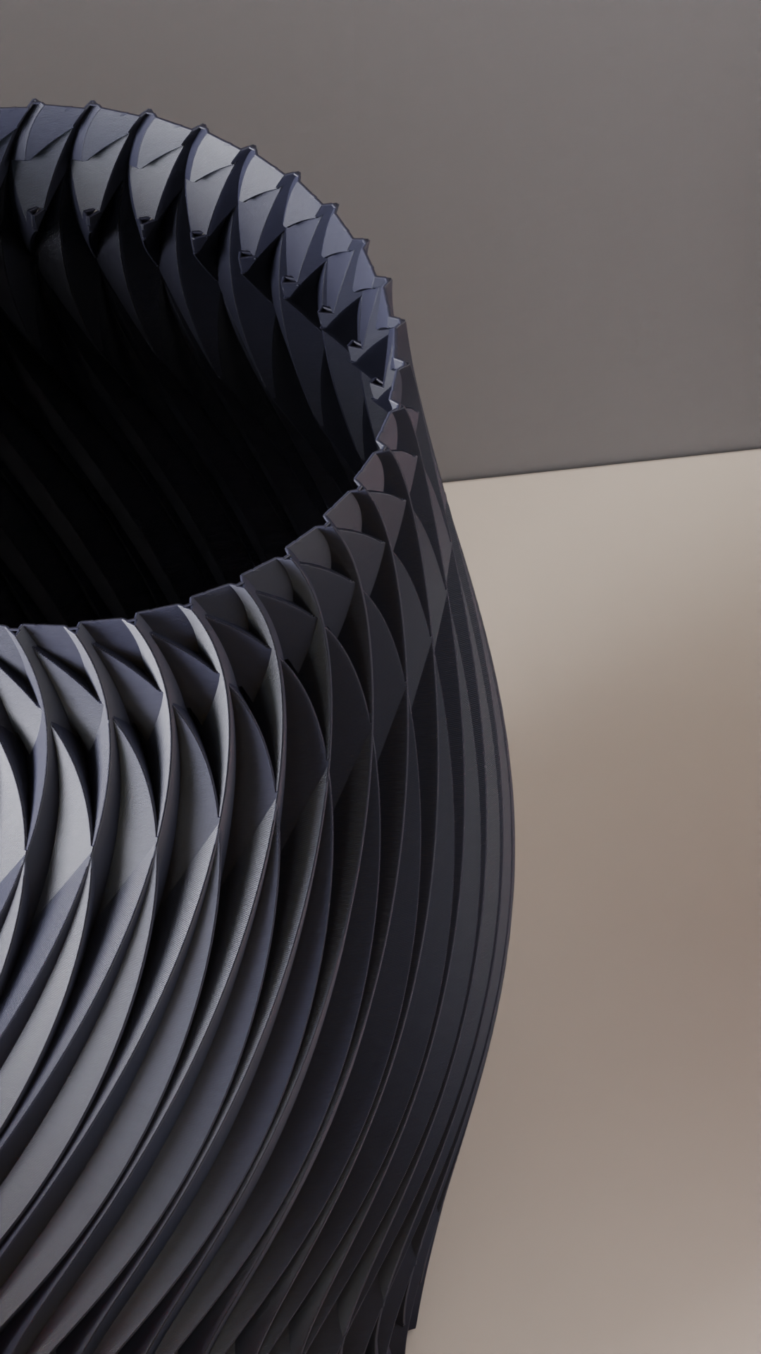 Twist Ripple Vase