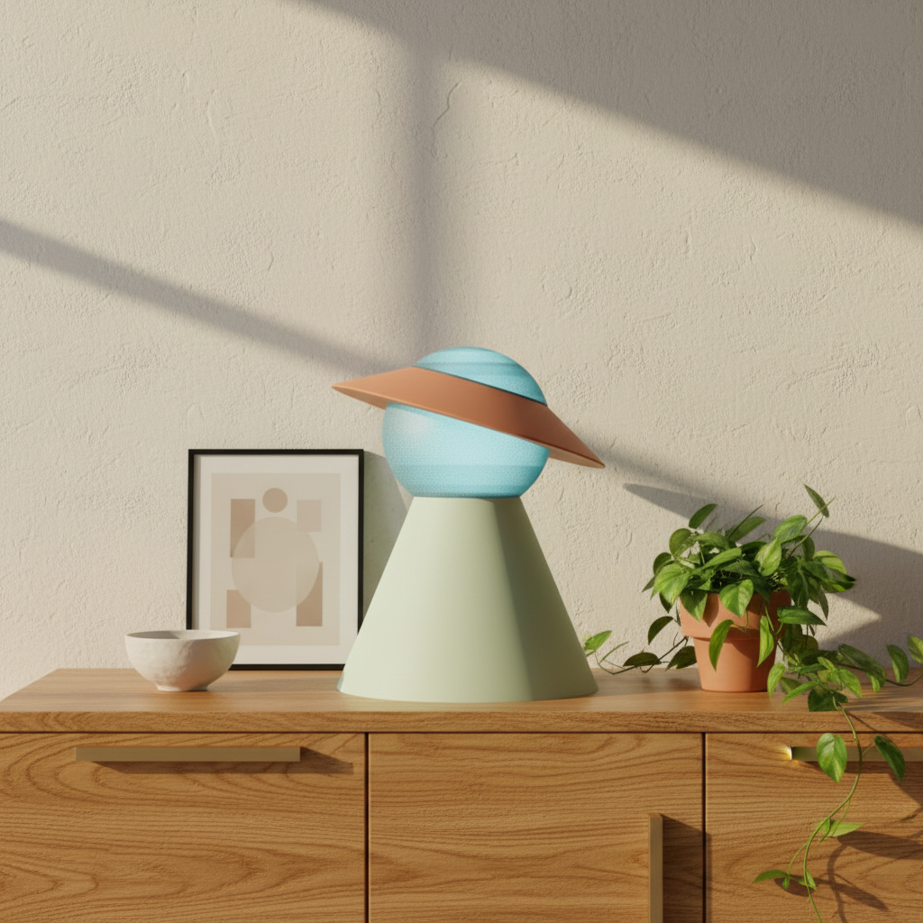 Modern Globe Desk Lamp