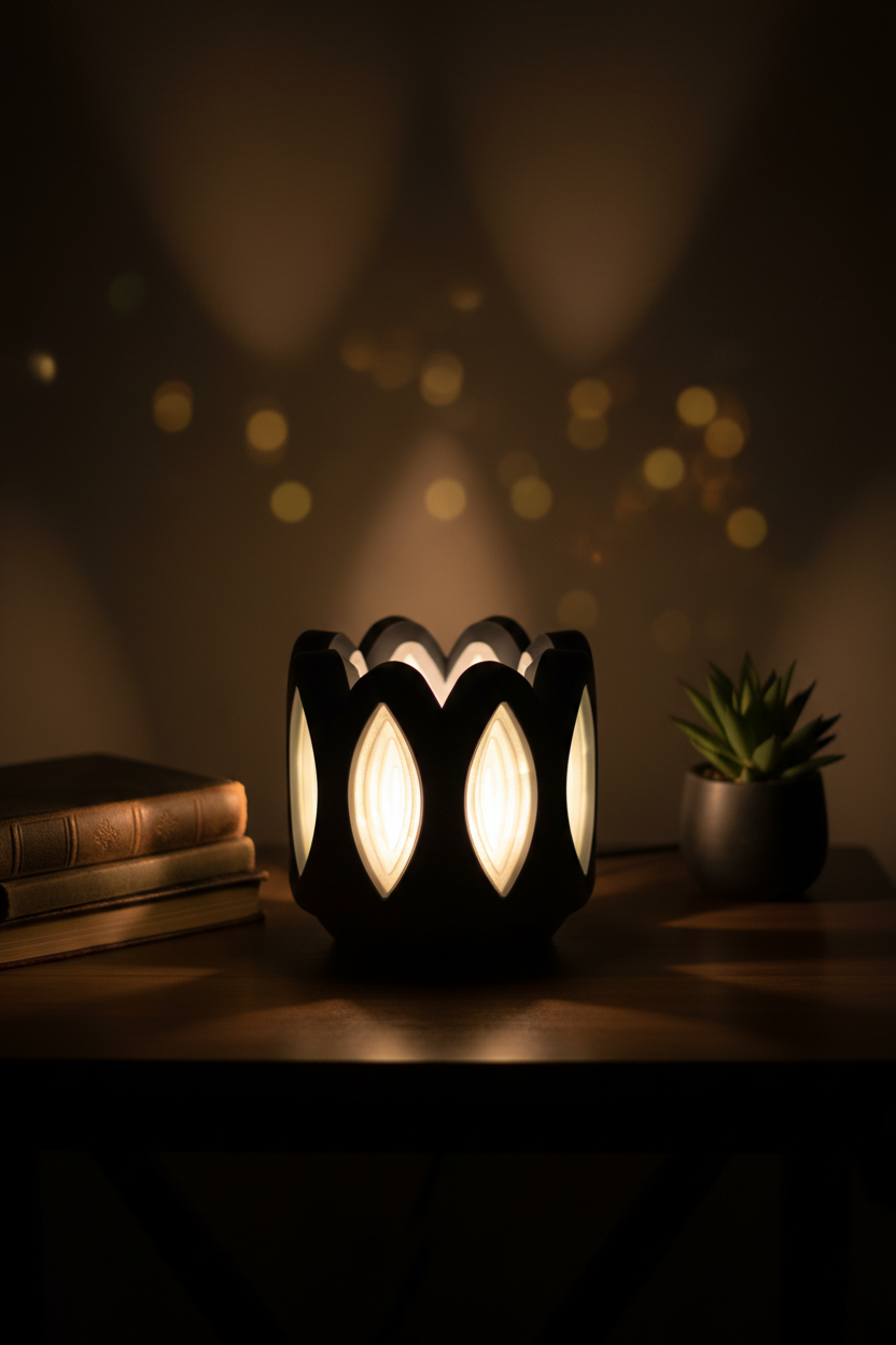 Whimsical Window Desktop Lamp