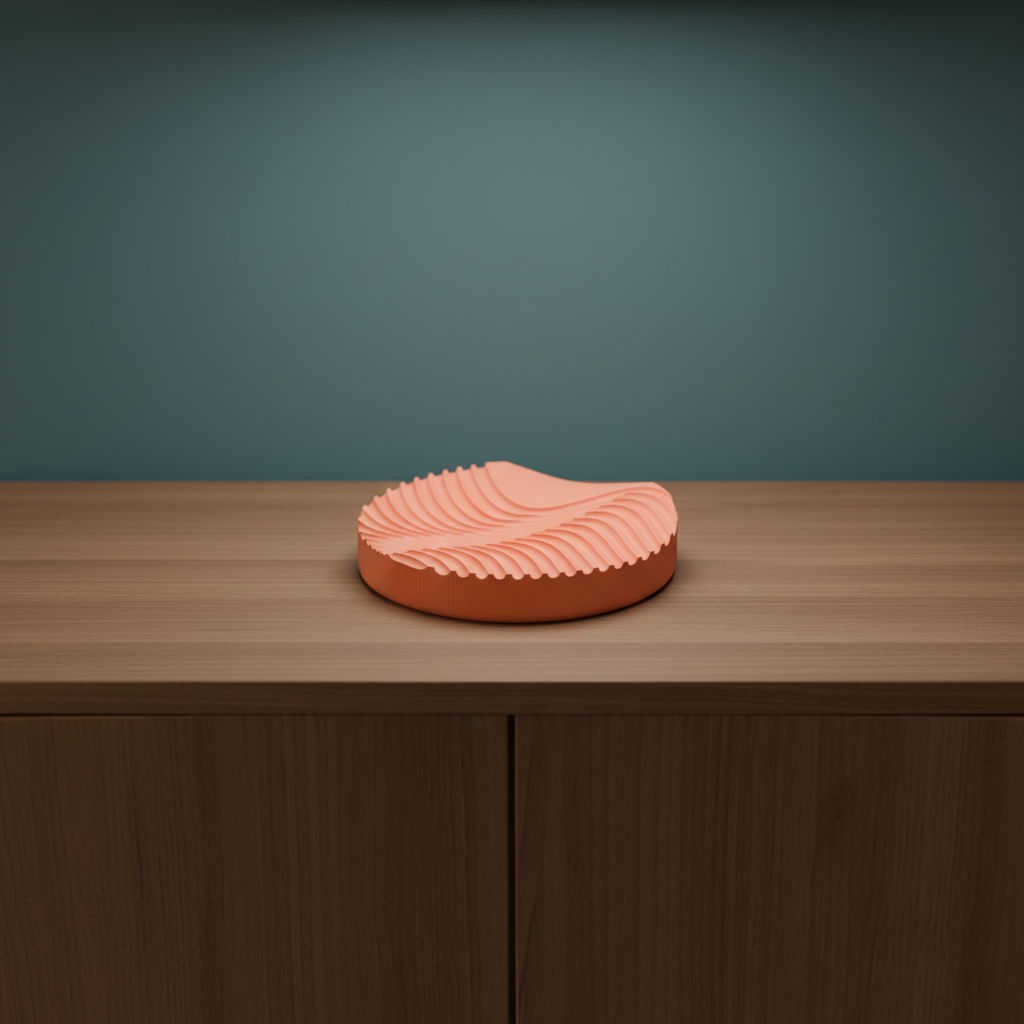 Wavy Textured Catch-All Tray