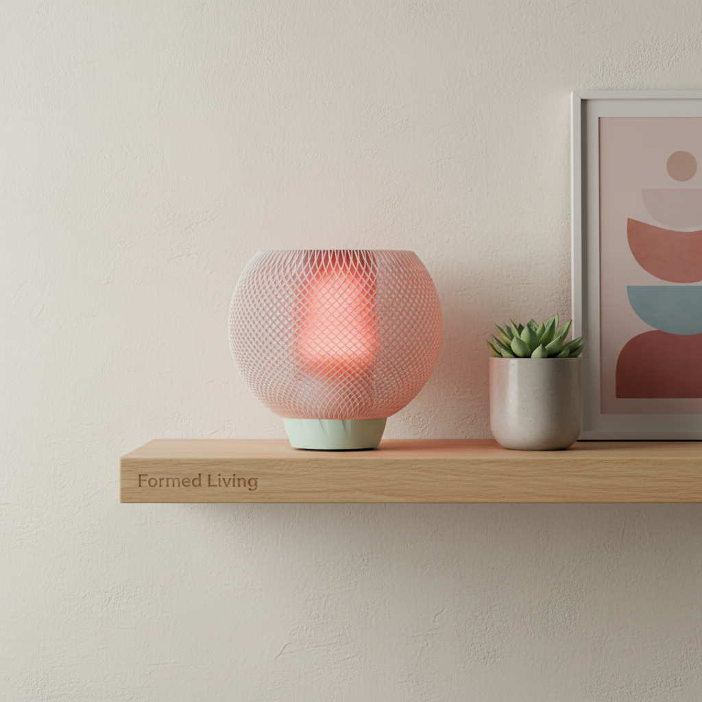 TwistGlow Modern Table Lamp