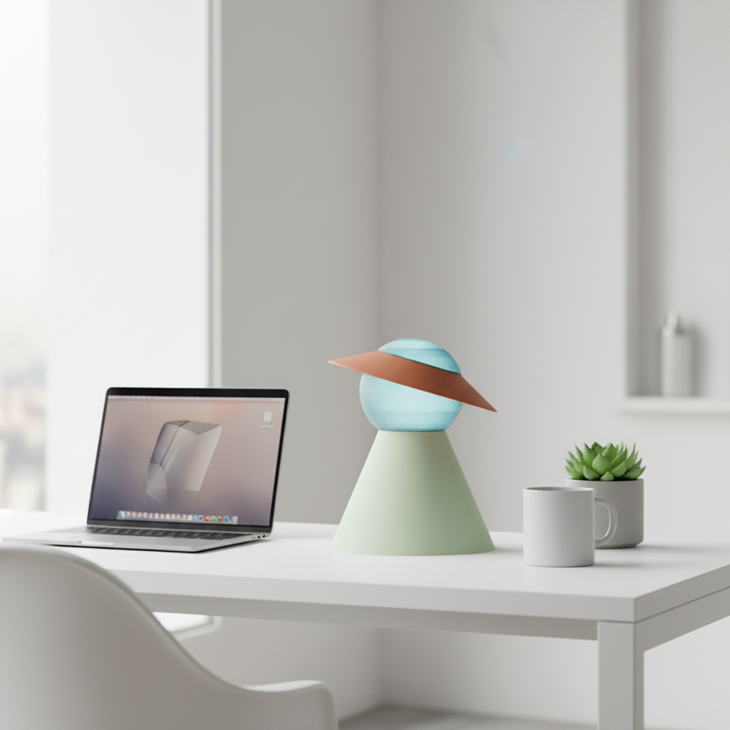 Modern Globe Desk Lamp