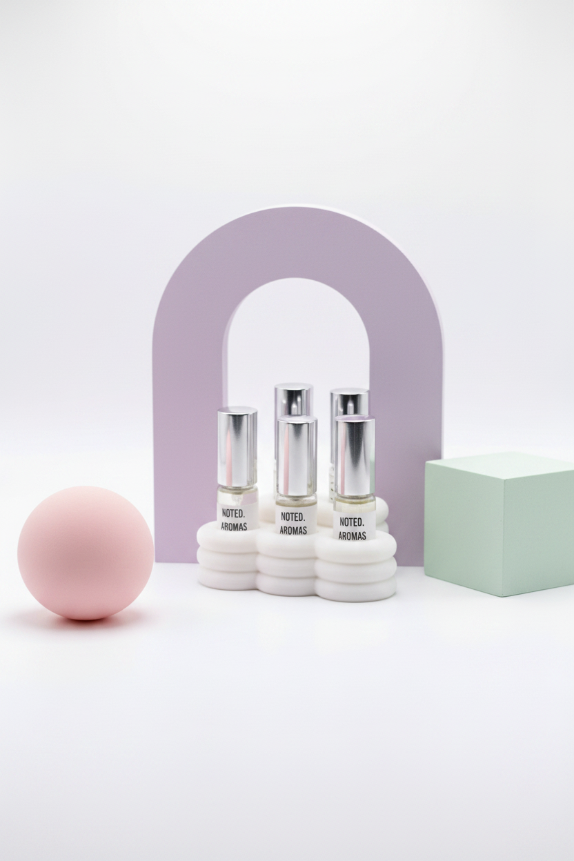 Cloud Perfume Sample Stand