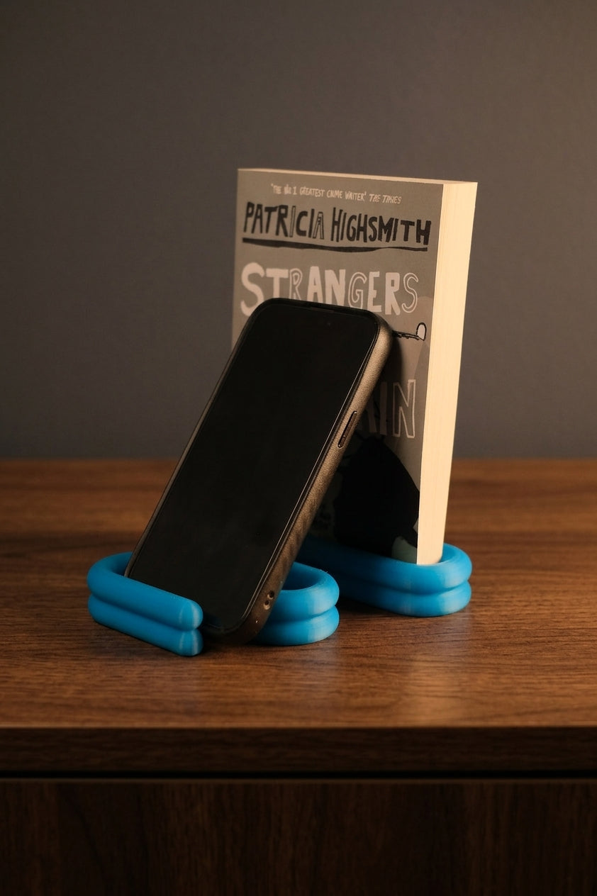 Wibble Desktop Stand - render angle 4