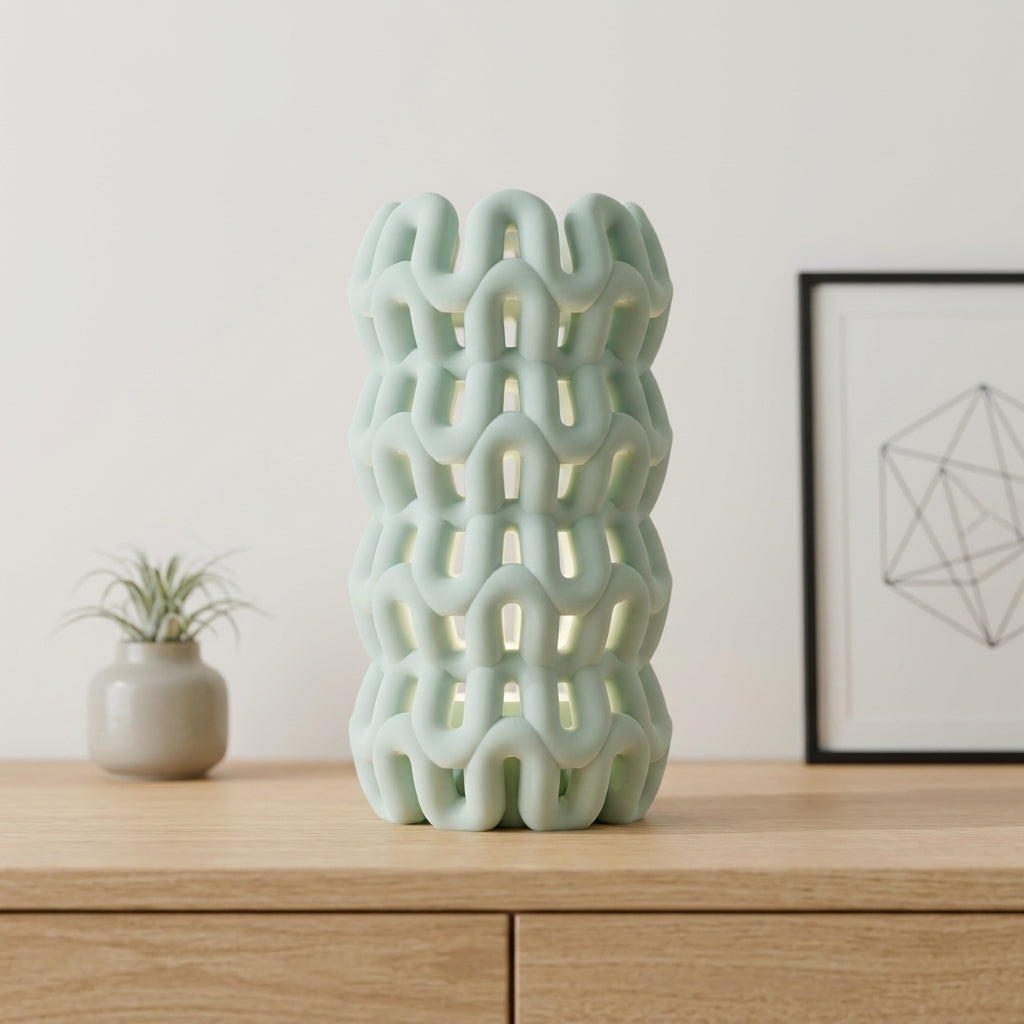 Wibble Weave LED Lamp