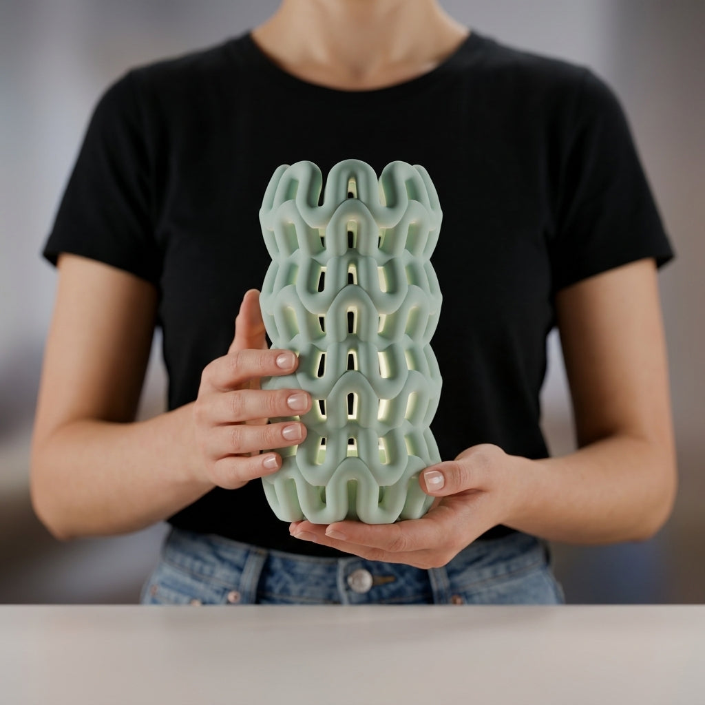 Wibble Weave LED Lamp